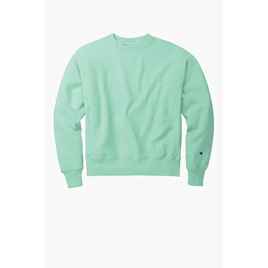 Champion Reverse Weave Garment-Dyed Crewneck Sweatshirt — view 5