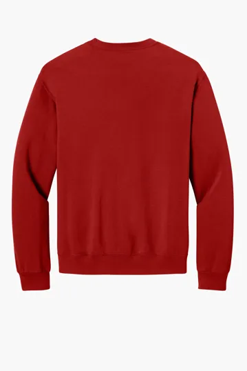 Jerzees Ultimate Unisex CVC Ring Spun Crewneck Sweatshirt — view 19