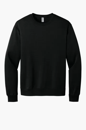 Jerzees Ultimate Unisex CVC Ring Spun Crewneck Sweatshirt — view 3