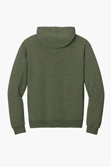 Jerzees Ultimate Unisex CVC Ring Spun Hooded Sweatshirt — view 24