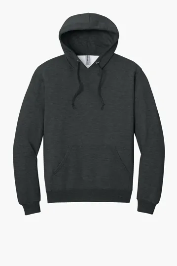 Jerzees Ultimate Unisex CVC Ring Spun Hooded Sweatshirt — view 4