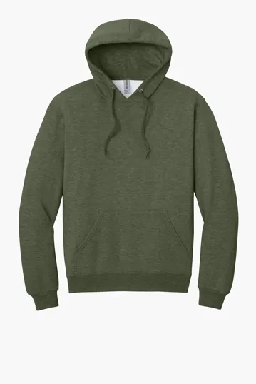 Jerzees Ultimate Unisex CVC Ring Spun Hooded Sweatshirt — view 9