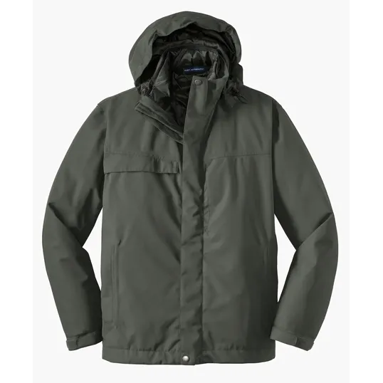 Port Authority Herringbone 3-in-1 Parka — view 3