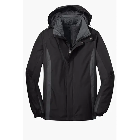Port Authority Colorblock 3-in-1 Jacket — view 3