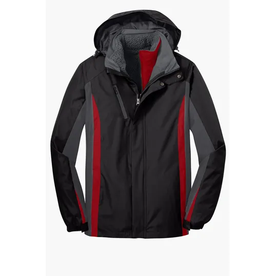 Port Authority Colorblock 3-in-1 Jacket — view 4