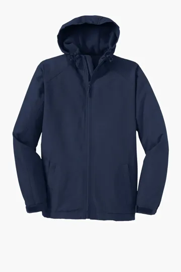 Port Authority Hooded Charger Jacket — view 4