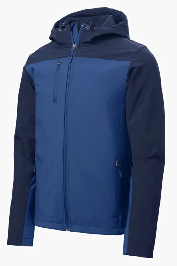 Port Authority Hooded Core Soft Shell Jacket — view 4