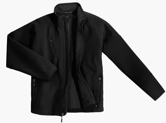 Port Authority Textured Soft Shell Jacket — view 2