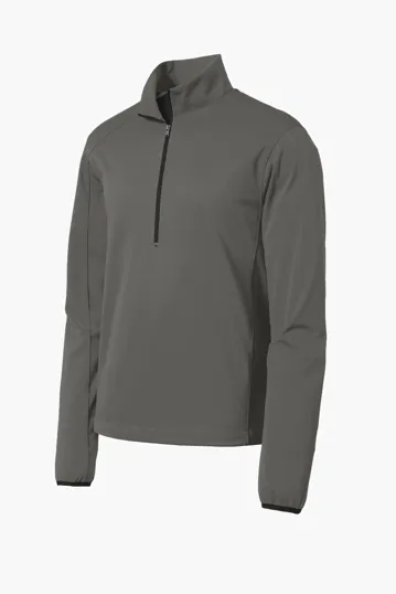 Port Authority Active 1/2-Zip Soft Shell Jacket — view 4
