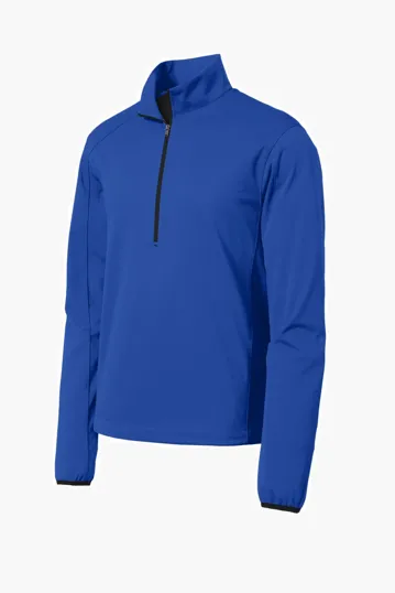 Port Authority Active 1/2-Zip Soft Shell Jacket — view 5