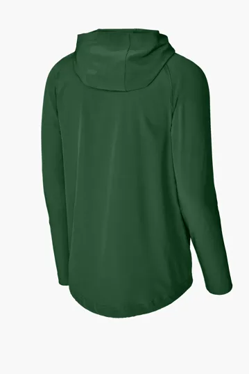 Sport-Tek Repeat 1/2-Zip Long Sleeve Hooded Jacket — view 11