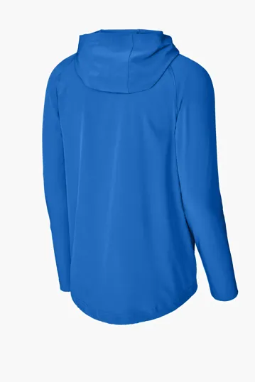 Sport-Tek Repeat 1/2-Zip Long Sleeve Hooded Jacket — view 14