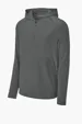 Sport-Tek Repeat 1/2-Zip Long Sleeve Hooded Jacket — view 5