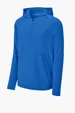 Sport-Tek Repeat 1/2-Zip Long Sleeve Hooded Jacket — view 7