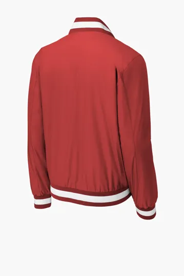 Sport-Tek Insulated Varsity Jacket — view 11