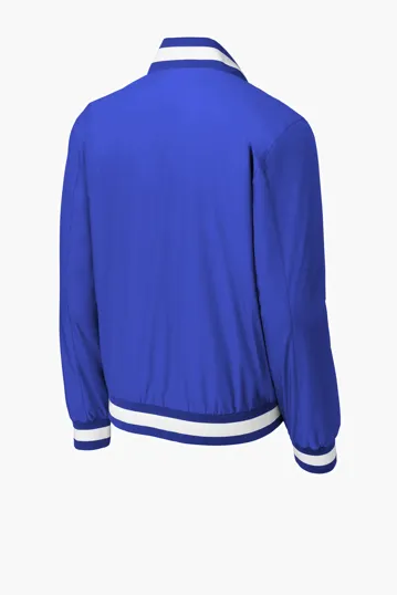 Sport-Tek Insulated Varsity Jacket — view 17