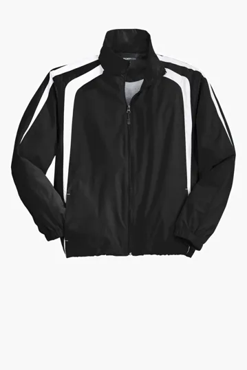 Sport-Tek Colorblock Raglan Jacket — view 3