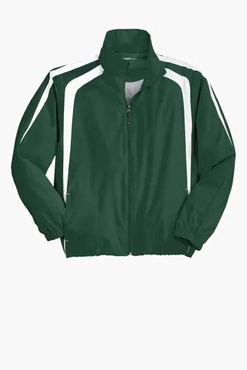 Sport-Tek Colorblock Raglan Jacket — view 4