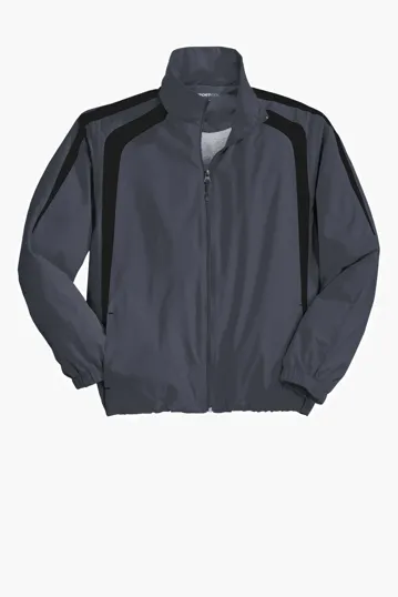 Sport-Tek Colorblock Raglan Jacket — view 5