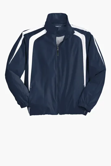 Sport-Tek Colorblock Raglan Jacket — view 7