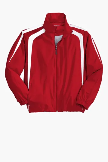 Sport-Tek Colorblock Raglan Jacket — view 8