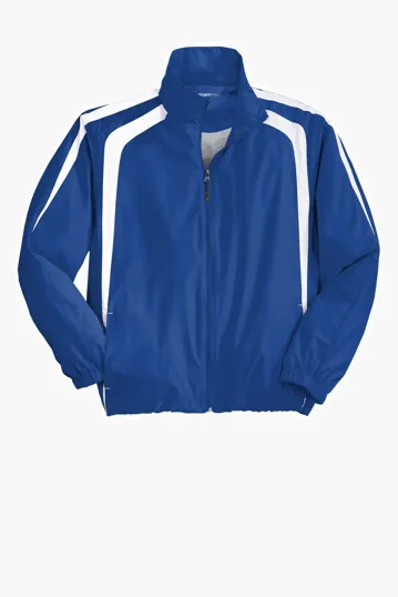 Sport-Tek Colorblock Raglan Jacket — view 9