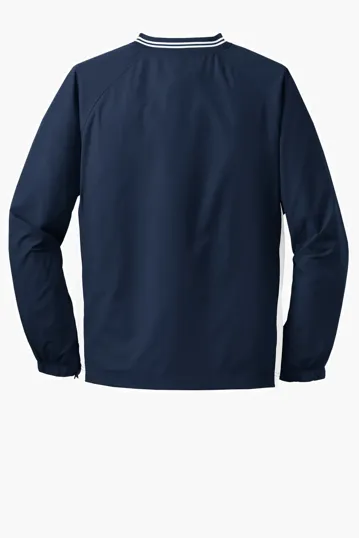 Sport-Tek Tipped V-Neck Raglan Wind Shirt — view 12