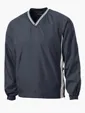 Sport-Tek Tipped V-Neck Raglan Wind Shirt — view 5
