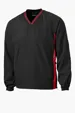 Sport-Tek Tipped V-Neck Raglan Wind Shirt — view 3