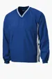 Sport-Tek Tipped V-Neck Raglan Wind Shirt — view 7