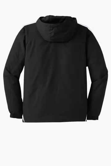 Sport-Tek Colorblock Raglan Anorak — view 8