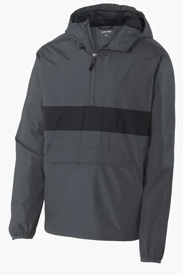 Sport-Tek Zipped Pocket Anorak — view 10