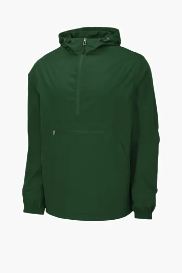 Sport-Tek Packable Anorak — view 3