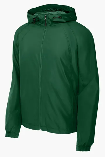 Sport-Tek Hooded Raglan Jacket — view 3