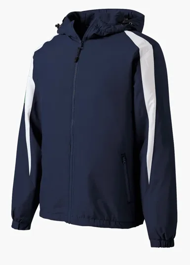 Sport-Tek Fleece-Lined Colorblock Jacket — view 3