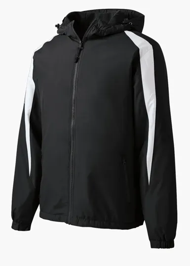 Sport-Tek Fleece-Lined Colorblock Jacket — view 2