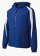 Sport-Tek Fleece-Lined Colorblock Jacket — view 4