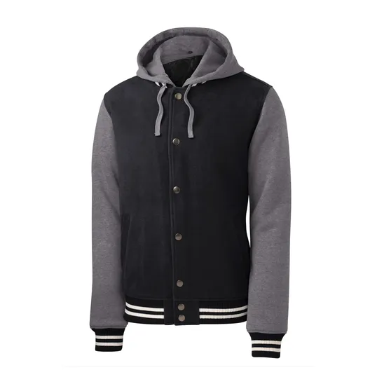 Sport-Tek Insulated Letterman Jacket — view 2