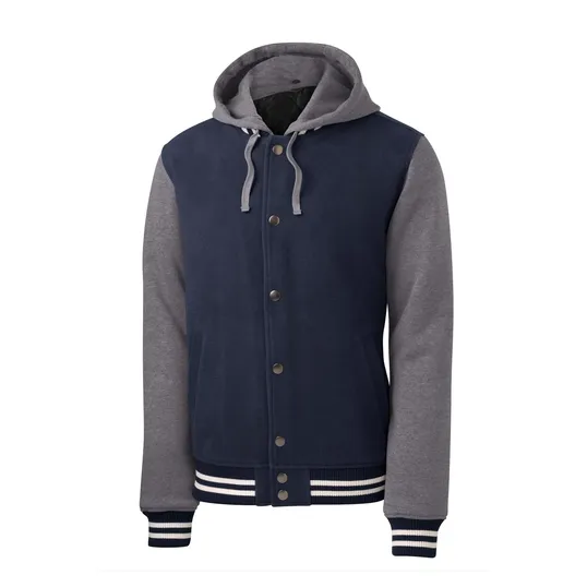 Sport-Tek Insulated Letterman Jacket — view 3