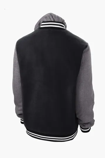 Sport-Tek Insulated Letterman Jacket — view 4