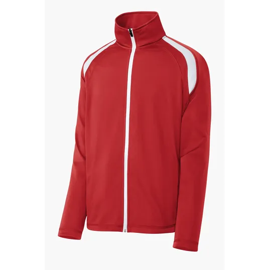 Sport-Tek Tricot Track Jacket — view 4