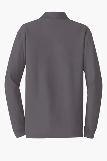 Port Authority Long Sleeve Core Classic Pique Polo — view 10
