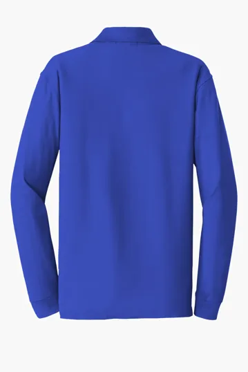 Port Authority Long Sleeve Core Classic Pique Polo — view 13