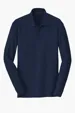 Port Authority Long Sleeve Core Classic Pique Polo — view 6