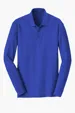 Port Authority Long Sleeve Core Classic Pique Polo — view 7