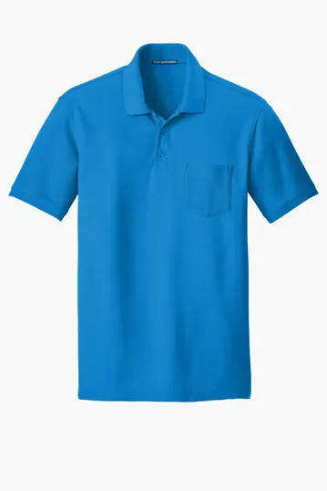 Port Authority Core Classic Pique Pocket Polo — view 2