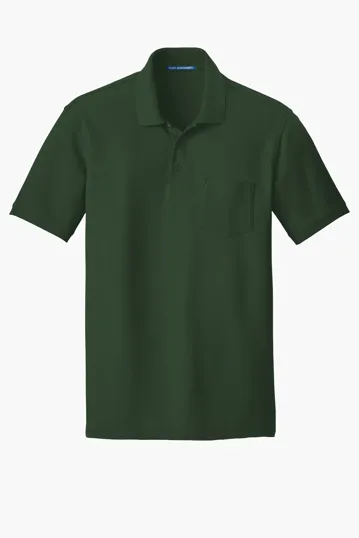 Port Authority Core Classic Pique Pocket Polo — view 4