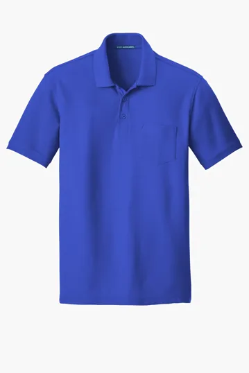 Port Authority Core Classic Pique Pocket Polo — view 8