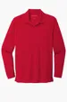 Port Authority Dry Zone UV Micro-Mesh Long Sleeve Polo — view 4