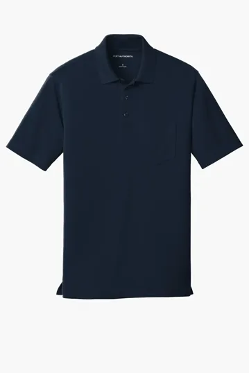 Port Authority Dry Zone UV Micro-Mesh Pocket Polo — view 5